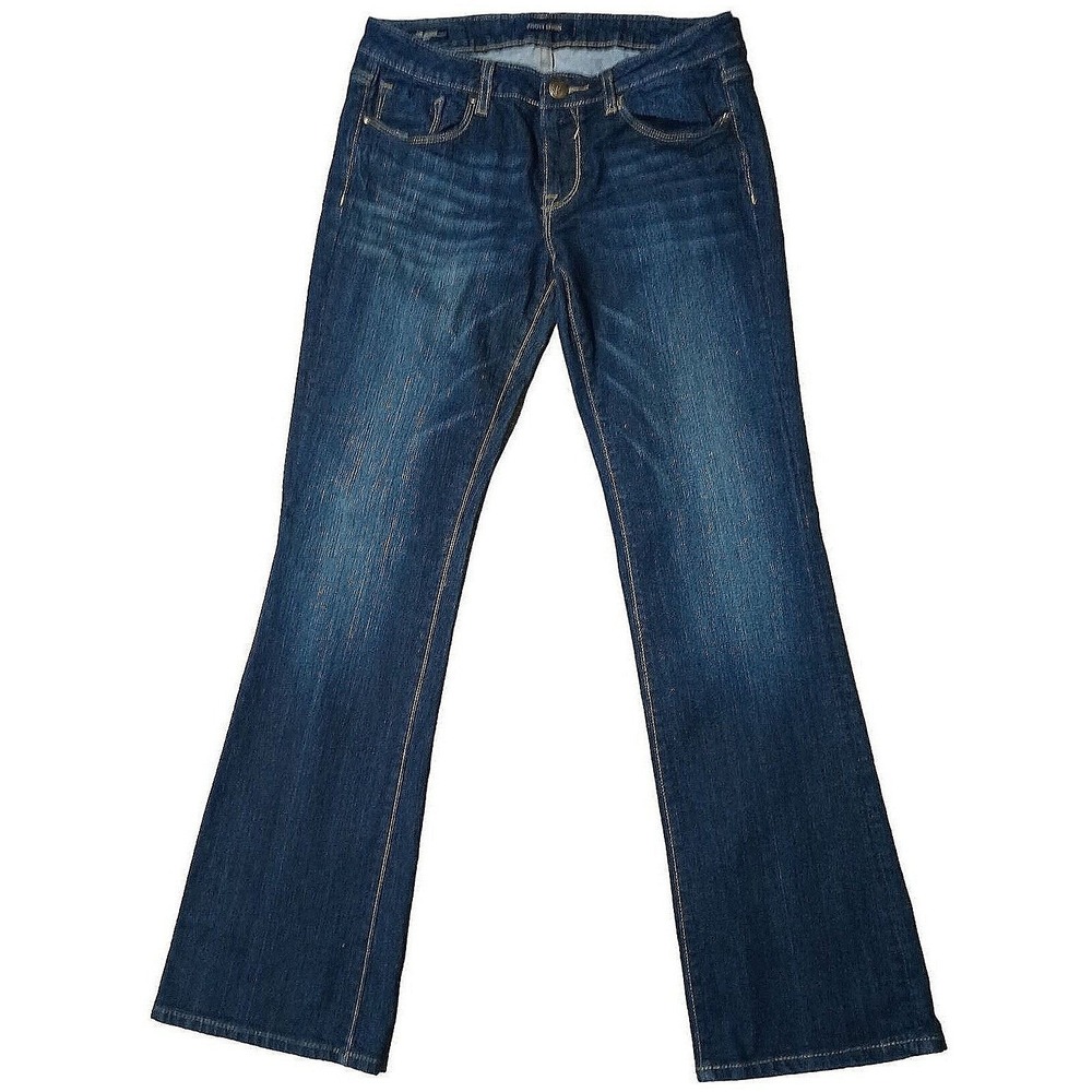 Boho Vigoss Studio The Jagger Boot Jeans‎ Women 9/10 30 Dark Wash Stretch P7066L